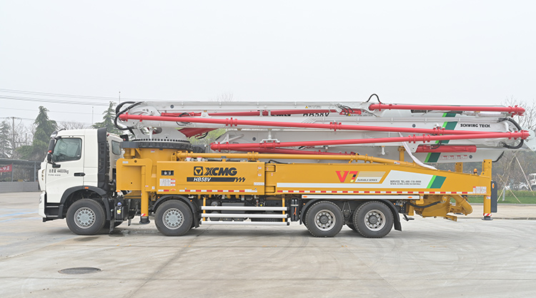 XCMG Official HB58V 58m Cement Concrete Pump Truck Price